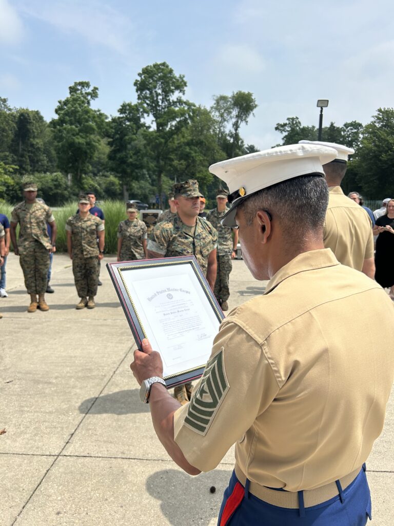 Smithtown Marine Recruiter Meritoriously Promoted to Staff Sergeant -  Messenger Papers