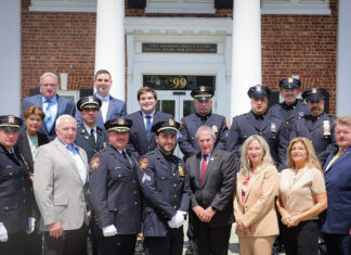 Town Honors Outstanding Members of the Department of Public Safety