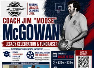 Long Island Basketball Foundation to Honor Coach Jim “Moose” McGowan at Legacy Celebration & Fundraiser